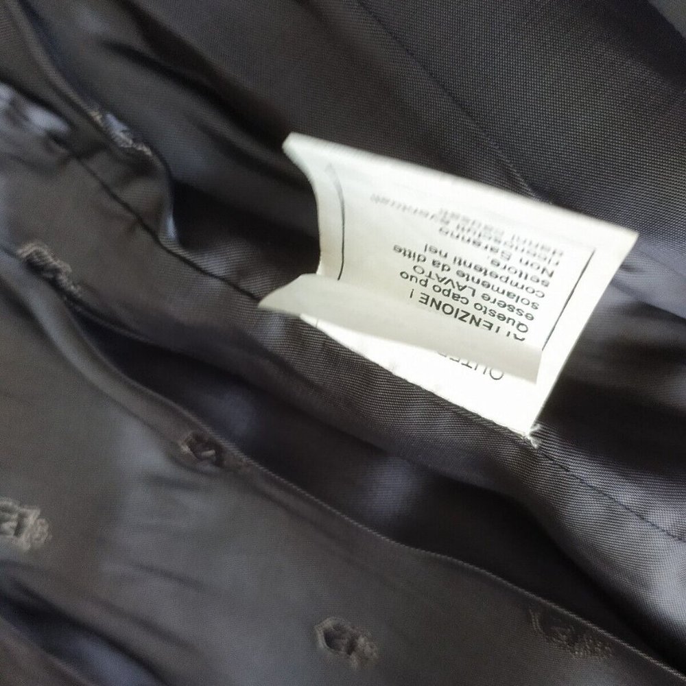 JOHN VARVATOS STAR USA BAND COLLAR LEATHER JACKET - Picture 5 of 10
